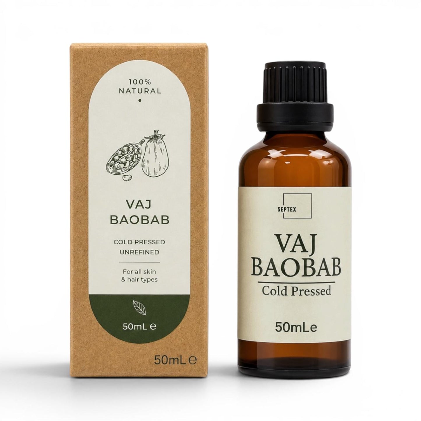 Vaj BAOBAB 100% natyral